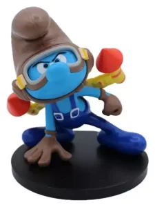 Statua Smurf Jetpack da 10 cm