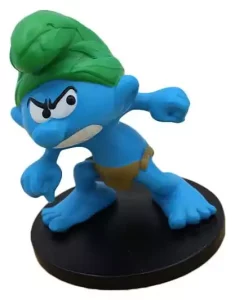 Statua Smurf Selvaggio - The Smurfs da Collezione 10 cm