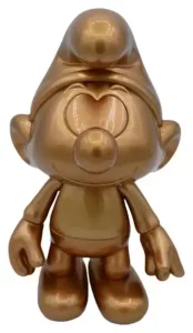 Smurf Bronze: Statuetta Vinyl da Collezione - 19 cm