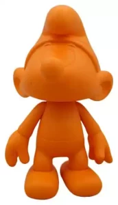 Smurf Orange: Action Figure Vinyl da Collezione - 19 cm