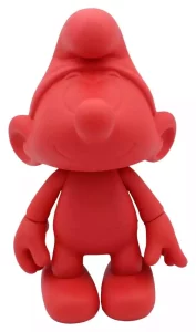 Smurf Rosso - Action Figure Vinyl da Collezione (19 cm)