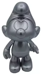 Smurf Silver: Action Figure Vinyl da Collezione - 19 cm