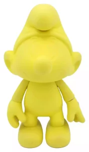Smurf Yellow: Action Figure Vinyl da Collezione (19 cm)