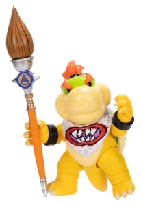 Action Figure Bowser Jr. da The Super Mario Galaxy Movie - 13 cm