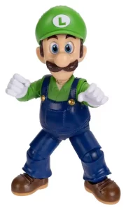 Action Figure Luigi da The Super Mario Galaxy Movie - 13 cm