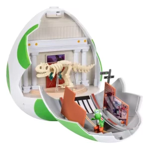 Playset Super Mario Galaxy con Mini Figure di Yoshi e Uovo