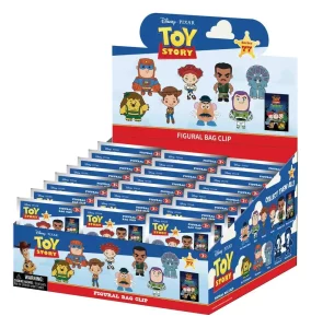 Toy Story: Display da 24 Clip per Borse 3D PVC - Serie 79
