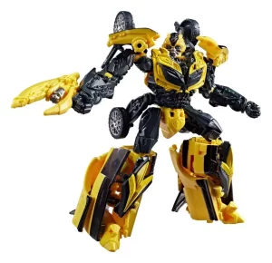 Transformers: Era dell'Estinzione Studio Series Deluxe Class Action Figure Bumblebee da 13 cm