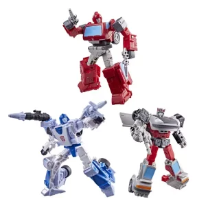 Transformers Age of the Primes: Action Figure 3-Pack - Mirage, Bluestreak & Ironhide
