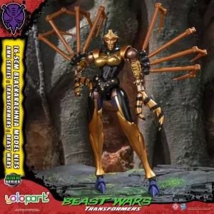 Transformers AMK Series: Kit Modello Plastica Blackarachnia - 18 cm