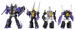 Transformers Dramatic Capture Series: Set Decepticons Parte 2 (4 Figure)