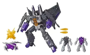 Transformers Generations War for Cybertron: Gruppo di Azione Decepticon Phantomstrike Squadron - Voyager Class (18 cm)