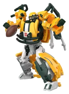 Transformers x NFL: Tundra Prime – Green Bay Packers, Action Figure da 14 cm