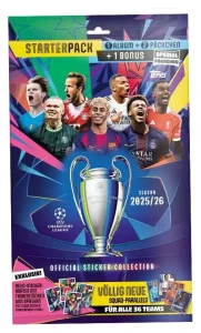 Collezioni Adesivi UEFA Champions League 2025/26 – Starter Pack