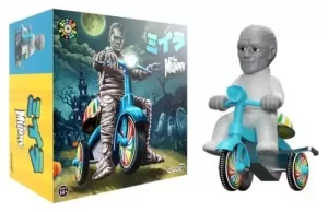 Universal Monsters Super Cycles: La Mummia (Veicolo con Trike Blu)