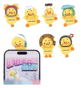 UpsetDuck: Anatra Status Display in Box Segreta - Set da 6 (5 cm)