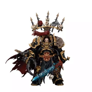 Action Figure Joy Toy Warhammer 40,000 Abaddon il Distruttore con Drach'nyen e Talo (16 cm)