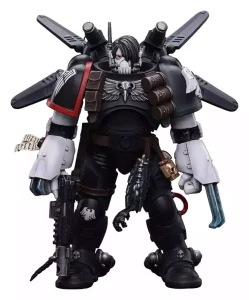 Action Figure Warhammer 40,000 Kayvaan Shrike, Maestro del Capitolo Raven Guard – Joy Toy