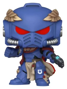 Warhammer 40,000 POP! Games Ultramarines Captain - Action Figure Vinyl da 9 cm