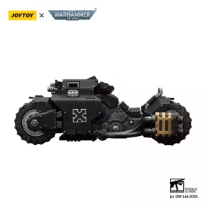 Warhammer 40,000: Combat Bike Raven Guard con Fucili Bolto Gemellati – 22 cm