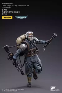 Warhammer 40k: Action Figure Astra Militarum Death Korps of Krieg Veteran Squad – Guardia 11 cm