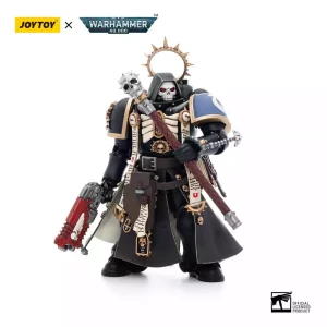 Action Figure Warhammer 40k Ultramarines Primaris Chaplain Brother Varus - Joy Toy 1/18 (12 cm)