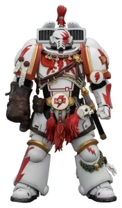 Action Figure Warhammer White Scars Assault Intercessor Champion - Joy Toy (13 cm)