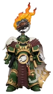 Action Figure Warhammer Salamanders Vulkan He'stan, il Padre della Fonderia - 13 cm