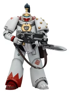 Action Figure Warhammer The Horus Heresy White Scars MKVI Legionario Tattico da 12 cm