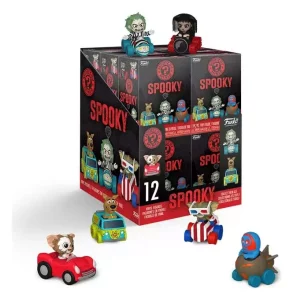 Display Warner Bros Mystery Mini Figures Spooky Rides - 12 Miniature