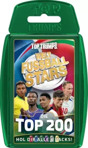 Gioco di Carte World Football Stars - Versione Tedesca (200 bustine)