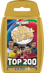 Gioco di Carte World Football Stars - Confezione da 200 (Versione Tedesca)