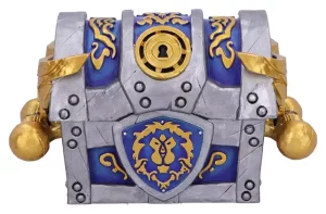 World of Warcraft: Scatola Portaoggetti Tesoro Alliance - 11 cm