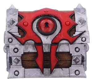 World of Warcraft: Scatola Portaoggetti Tesoro Orda - 11 cm