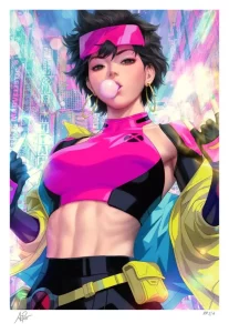 Stampa d'Arte Marvel X-Men Jubilee 46 x 61 cm - non incorniciata