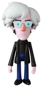 Action Figure Andy Warhol VCD di Eric So - Medicom Toys (20 cm)