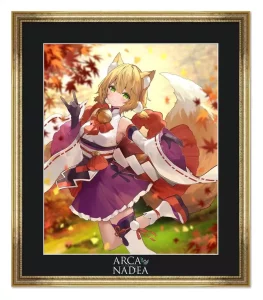 Stampa d'Arte Arcanadea Yukumo Chara Fine Graph 51 cm