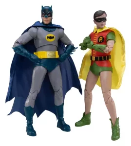 Action Figure Batman e Robin – Classic TV Series McFarlane 18 cm