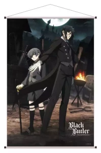 Black Butler Wallscroll Sebastian & Ciel - 60x90 cm
