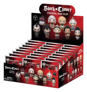 Black Clover Bag Clips Serie 1 Display (24) - Monogram