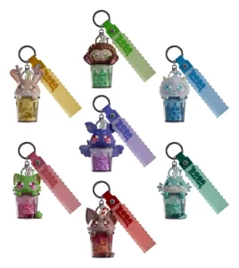 Boba Beasteas Portachiavi 8cm Blind Box Display (8)