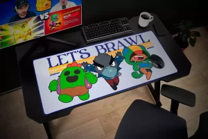Tappetino Scrivania Brawl Stars XXL - Let's Brawl