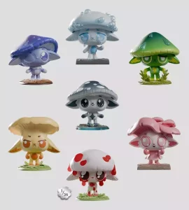 Capkins Serie 2 Mini Figure Blind Box Display (6) - 7cm