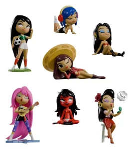 Chikitas Mini Figure Blind Box Display (6) - 10 cm