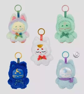 Chuuu Keychains S1 – Blind Box Display (4) – Portachiavi da Collezione