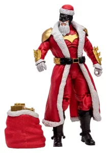 Action Figure Batman Red Santa Suit McFarlane Vault Collection DC Comics