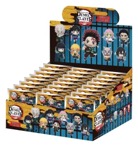 Demon Slayer: Set Display 24 Clip Bag in Schiuma - Castello Infinito Serie 1