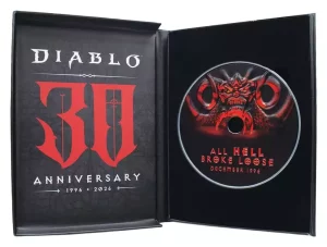 Replica CD-ROM Diablo 30° Anniversario - Edizione Limitata 11cm
