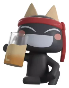 Doko Demo Issyo: Action Figure Vinyl Kuro - 9 cm