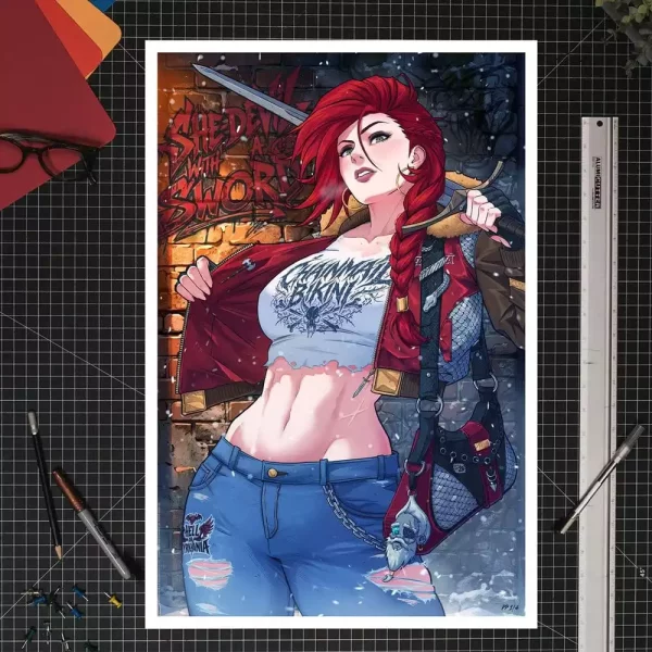 dynamite-entertainment-fine-art-print-red-sonja-61-x-41-cm-unframed-1787097350-1